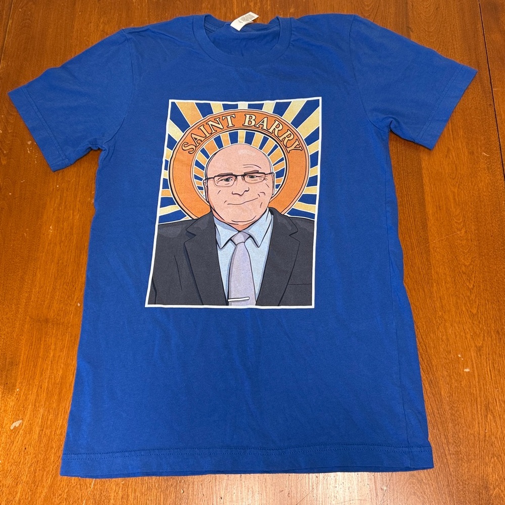 Barstool NY Islanders Saint Barry Trotz Women’s T-Shirt